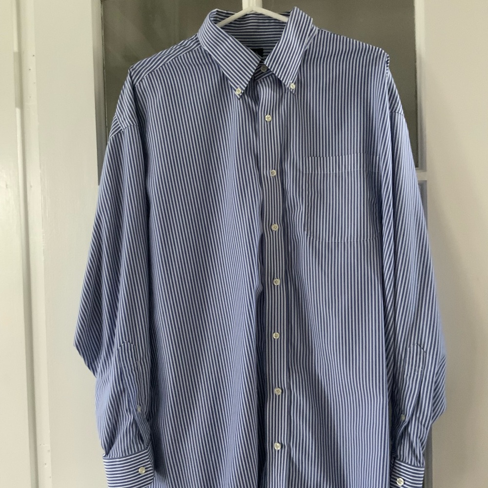 Blue Striped Men's Shirt